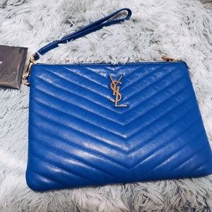 Authentic YSL Wristlet Pouch